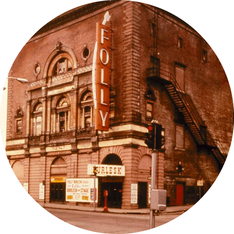 Historic image of the Folly Theater